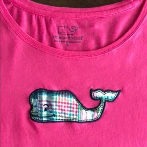 Vineyard Vines Madras Whale Tee